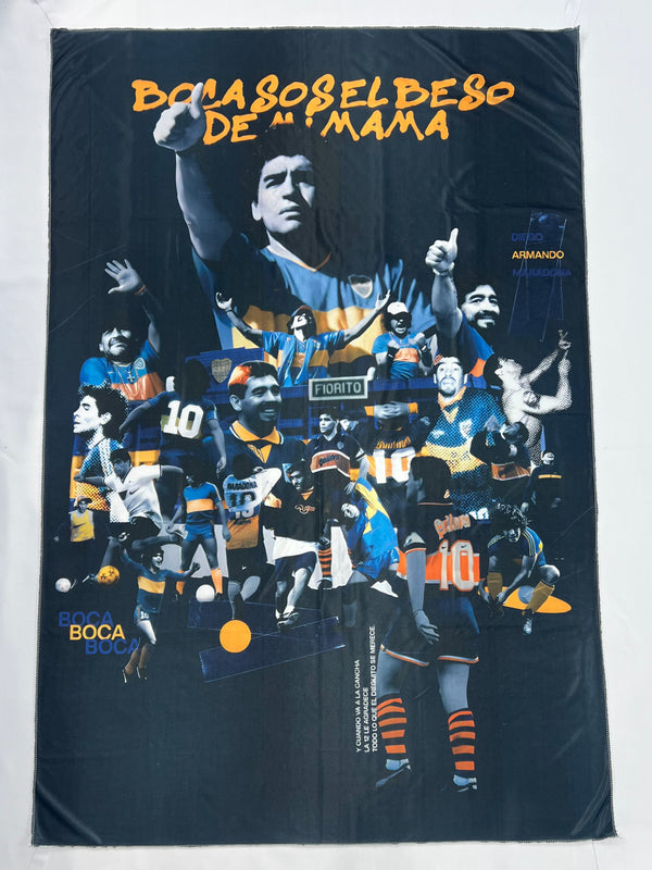 Bandera Diego Boca Camisetas 90x60 y 1x1.50