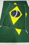 Banderas de Brasil – 1,50 x 1,00 m / 2,50 x 1,50 m – Tela Resistente – Envío Gratis a Todo el País 🇧🇷