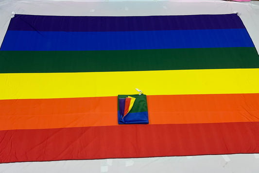Banderas del Orgullo LGBT – 1,50 x 1,00 m / 2,50 x 1,50 m – Tela Resistente – Envío Gratis a Todo el País 🏳️🌈