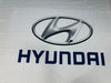 Bandera Hyundai Blanca – 1,00 x 1,50 m / 1,50 x 2,50 m – ENVÍO GRATIS