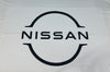 Bandera Nissan Blanca Letras Negras – 1,00 x 1,50 m / 1,50 x 2,50 m – ENVÍO GRATIS A TODO EL PAÍS