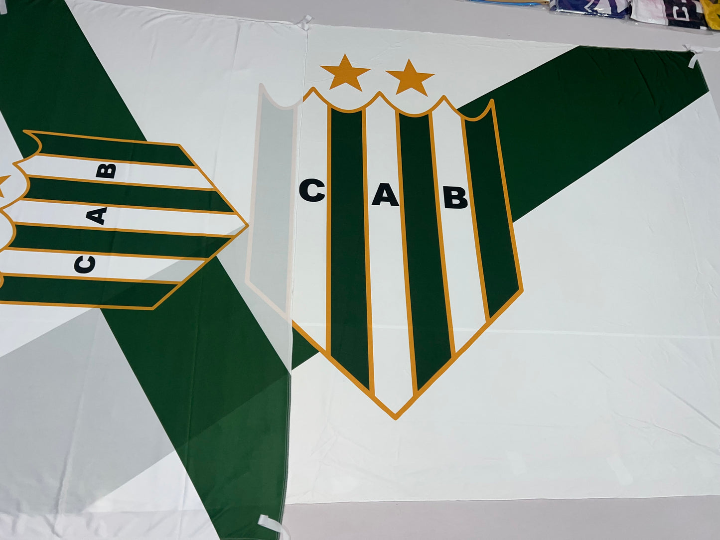 Bandera de Banfield 🟢⚪ Pasión del Taladro – Envío Gratis a Todo el País