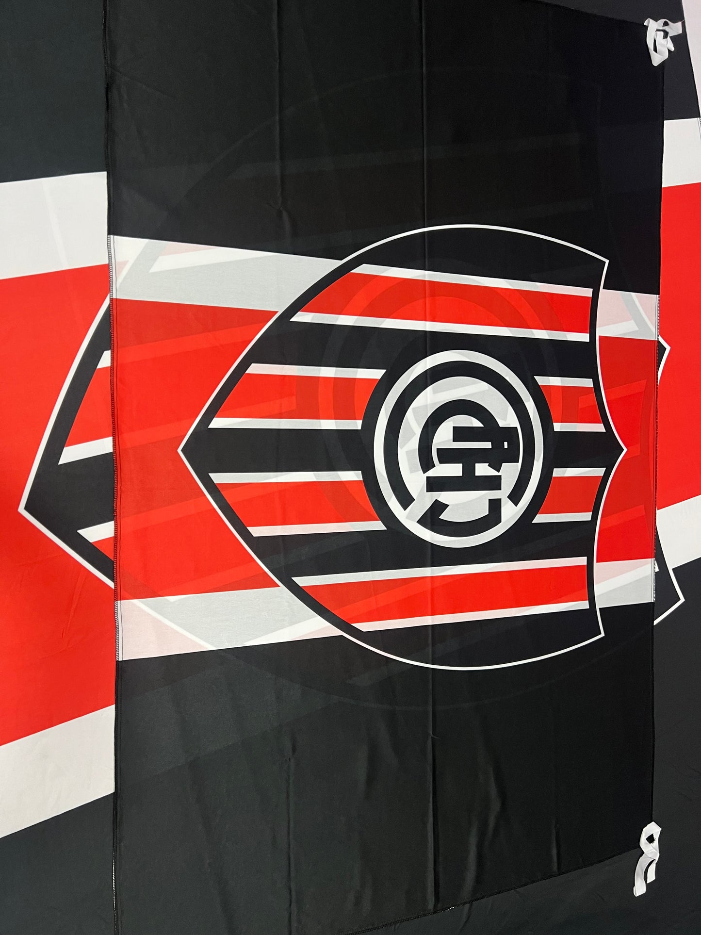 Bandera de Chacarita 🟥⬛⬜Pasión Funebrera – Envío Gratis
