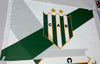 Bandera Banfield Blanca– 1,50 x 1,00 m / 2,50 x 1,50 m – Tela Resistente – Envío Gratis a Todo el País