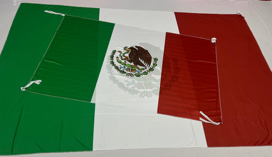 Banderas de México – 1,50 x 1,00 m / 2,50 x 1,50 m – Tela Resistente – Envío Gratis a Todo el País 🇲🇽