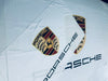 Bandera Porsche Blanca – 1,00 x 1,50 m / 1,50 x 2,50 m – ENVÍO GRATIS A TODO EL PAÍS