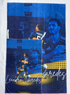 Bandera Leandro Paredes Boca 90x60 y 1x1.50
