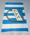 Bandera Atlético Tucumán – 1,50 x 1,00 m / 2,50 x 1,50 m – Tela Resistente – Envío Gratis a Todo el País