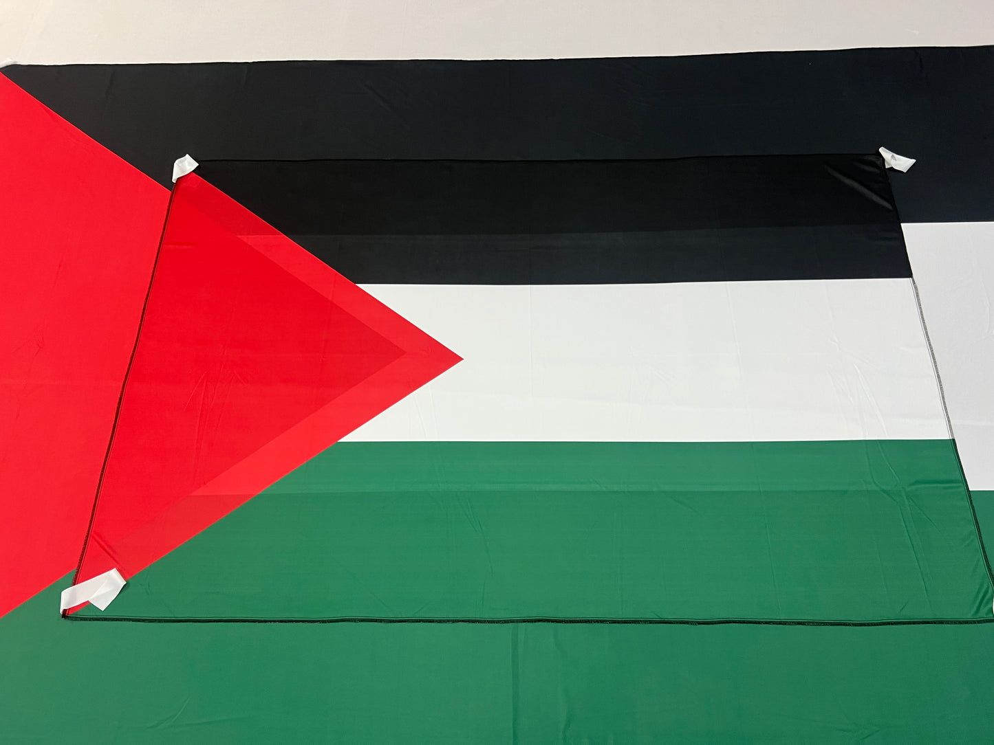 .	Bandera Palestina – 1,50 x 1,00 m / 2,50 x 1,50 m – Tela Resistente – Envío Gratis a Todo el País