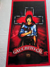 Bandera Gauchito Gil – 1,50 x 1,00 m / 2,50 x 1,50 m – Tela Resistente – Envío Gratis a Todo el País
