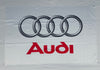 Bandera Audi Blanca – 1,00 x 1,50 m / 1,50 x 2,50 m – ENVÍO GRATIS A TODO EL PAÍS