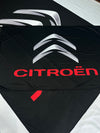 Bandera Citroën Negra – 1,00 x 1,50 m / 1,50 x 2,50 m – ENVÍO GRATIS