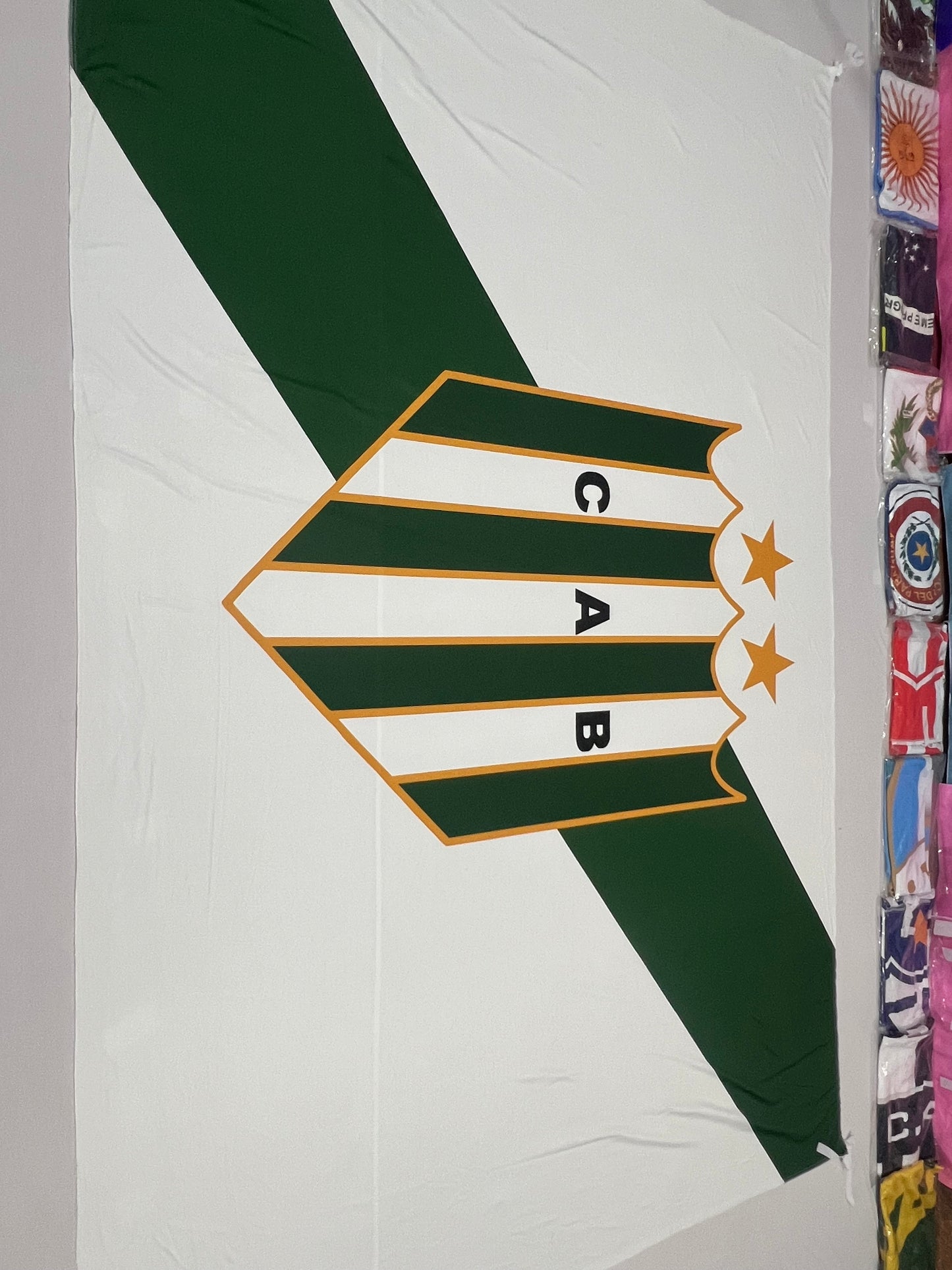 Bandera de Banfield 🟢⚪ Pasión del Taladro – Envío Gratis a Todo el País