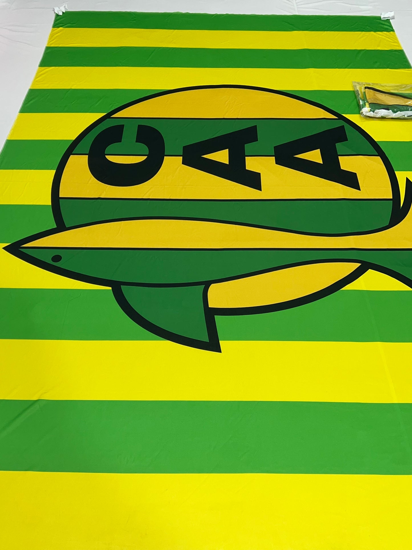 BANDERA DE ALDOSIVI – VERDE Y AMARILLA – ENVÍO GRATIS