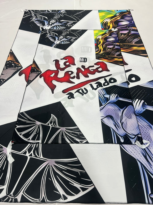 Bandera– 1,50 x 1,00 m / 2,50 x 1,50 m – Tela Resistente – Envío Gratis a Todo el País