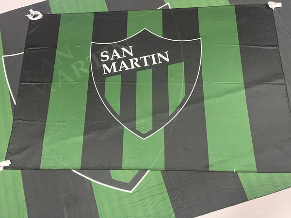 Banderas de San Martín de San Juan – 1,50 x 1,00 m / 2,50 x 1,50 m – Tela Resistente – Envío Gratis a Todo el País 🇦🇷