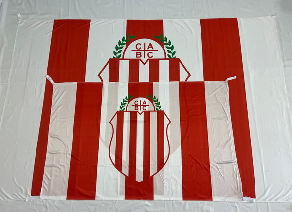 Bandera Barracas Central – 1,50 x 1,00 m / 2,50 x 1,50 m – Tela Resistente – Envío Gratis a Todo el País
