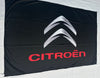 Bandera Citroën Negra – 1,00 x 1,50 m / 1,50 x 2,50 m – ENVÍO GRATIS