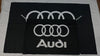 Bandera Audi Negra – 1,00 x 1,50 m / 1,50 x 2,50 m – ENVÍO GRATIS A TODO EL PAÍS