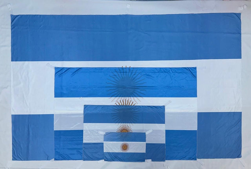 Banderas de Argentina estándar y premium