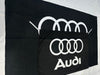 Bandera Audi Negra – 1,00 x 1,50 m / 1,50 x 2,50 m – ENVÍO GRATIS A TODO EL PAÍS