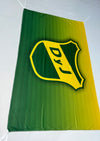 Bandera Defenza y Justicia – 1,50 x 1,00 m / 2,50 x 1,50 m – Tela Resistente – Envío Gratis a Todo el País