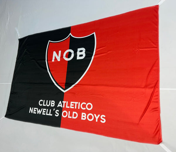 Bandera Newell¨s Old Boys  1,50 x 1,00 m / 2,50 x 1,50 m – Tela Resistente – Envío Gratis a Todo el País