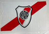 Bandera River Blanca – 1,50 x 1,00 m / 2,50 x 1,50 m – Tela Resistente – Envío Gratis a Todo el País