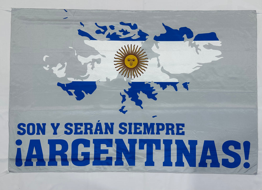 Bandera Malvinas Argentinas modelo 3 | 90x60 y 1x1.50