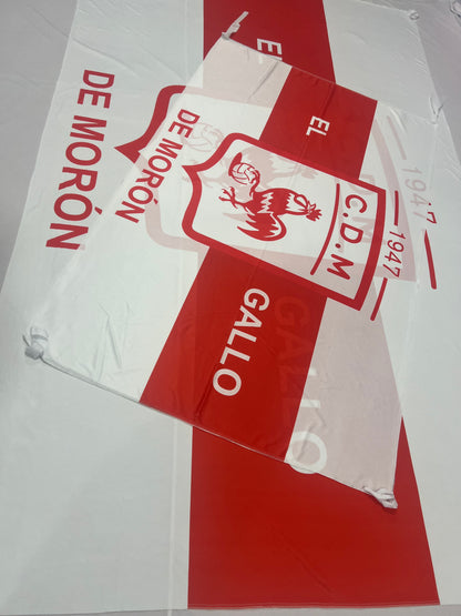 BANDERA DE DEPORTIVO MORÓN – PASIÓN DEL GALLO – ENVÍO GRATIS