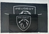 Bandera Peugeot Negra – 1,00 x 1,50 m / 1,50 x 2,50 m – ENVÍO GRATIS A TODO EL PAÍS