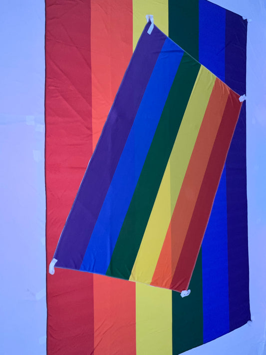 BANDERA DEL ORGULLO LGTB – COLORES VIBRANTES – ENVÍO GRATIS