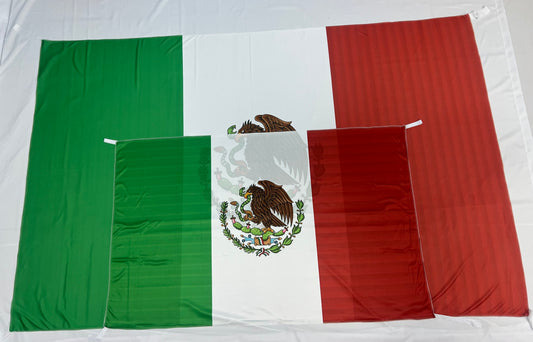 Banderas de México – 1,50 x 1,00 m / 2,50 x 1,50 m – Tela Resistente – Envío Gratis a Todo el País 🇲🇽
