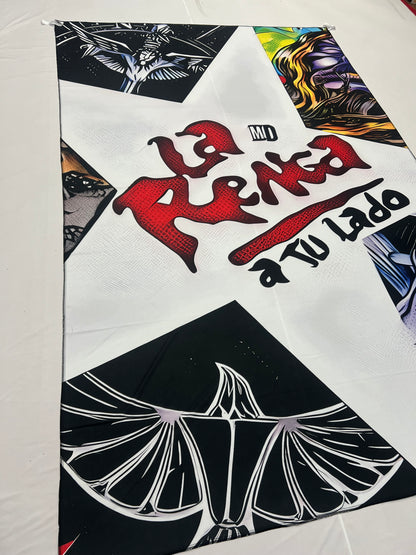 Bandera– 1,50 x 1,00 m / 2,50 x 1,50 m – Tela Resistente – Envío Gratis a Todo el País