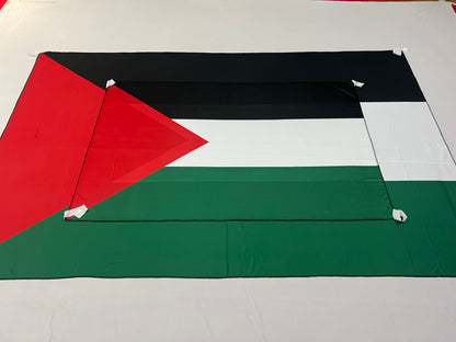 .	Bandera Palestina – 1,50 x 1,00 m / 2,50 x 1,50 m – Tela Resistente – Envío Gratis a Todo el País