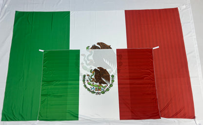 Banderas de México – 1,50 x 1,00 m / 2,50 x 1,50 m – Tela Resistente – Envío Gratis a Todo el País 🇲🇽