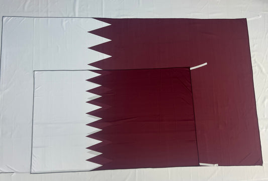 Bandera de catar  – 1,50 x 1,00 m / 2,50 x 1,50 m– Tela Resistente – Envío Gratis a Todo el País