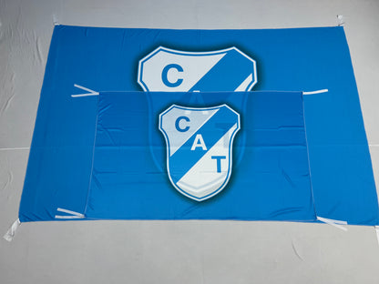 Banderas de Atlético de Temperley – 1,50 x 1,00 m / 2,50 x 1,50 m – Tela Resistente – Envío Gratis a Todo el País 🇦🇷