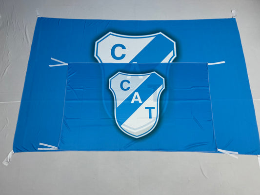 Banderas de Atlético de Temperley – 1,50 x 1,00 m / 2,50 x 1,50 m – Tela Resistente – Envío Gratis a Todo el País 🇦🇷