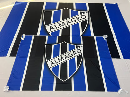 Bandera de Almagro – 1,50 x 1,00 m / 2,50 x 1,50 m – Tela Resistente – Envío Gratis a Todo el País