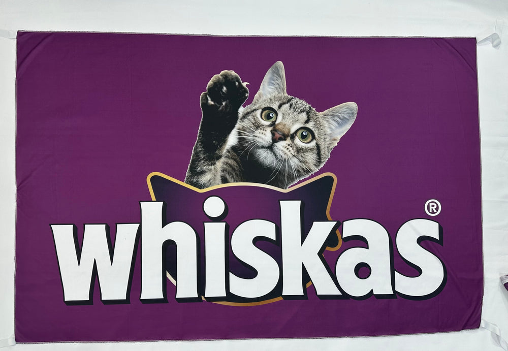 Bandera Whiskas Gatito | 90x60 y 1x1.50