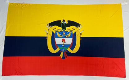 Banderas de Colombia – 1,50 x 1,00 m / 2,50 x 1,50 m – Tela Resistente – Envío Gratis a Todo el País 🇪🇨