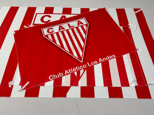 Bandera Los Andes (Roja)– 1,50 x 1,00 m / 2,50 x 1,50 m – Tela Resistente – Envío Gratis a Todo el País