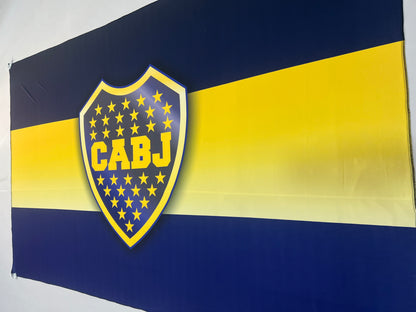Banderas de Boca – Modelo 1 – 1,50 x 1,00 m / 2,50 x 1,50 m – Tela Resistente – Envío Gratis a Todo el País 🇦🇷