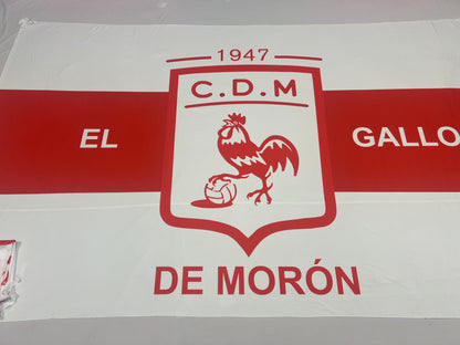 Banderas de Deportivo Morón – 1,50 x 1,00 m / 2,50 x 1,50 m – Tela Resistente – Envío Gratis a Todo el País 🇦🇷