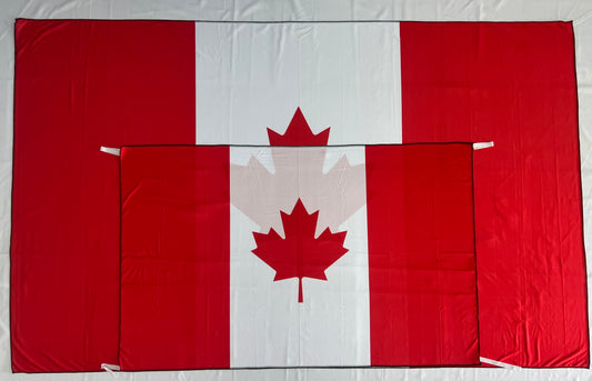 Bandera de Canadá – 1,50 x 1,00 m / 2,50 x 1,50 m – Tela Resistente – Envío Gratis a Todo el País