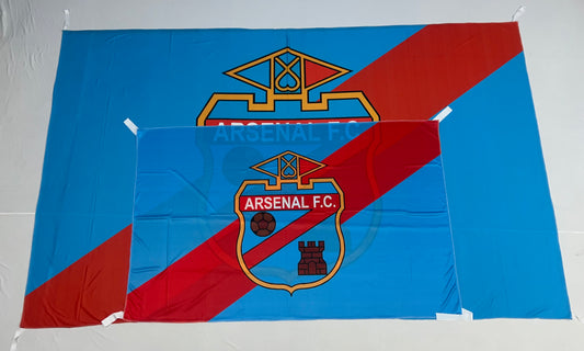 Bandera Arsenal – 1,50 x 1,00 m / 2,50 x 1,50 m – Tela Resistente – Envío Gratis a Todo el País