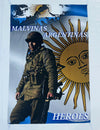 Bandera Malvinas Argentinas modelo 4 | 90x60 y 1x1.50