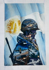 Bandera Malvinas Argentinas modelo 6 | 90x60 y 1x1.50
