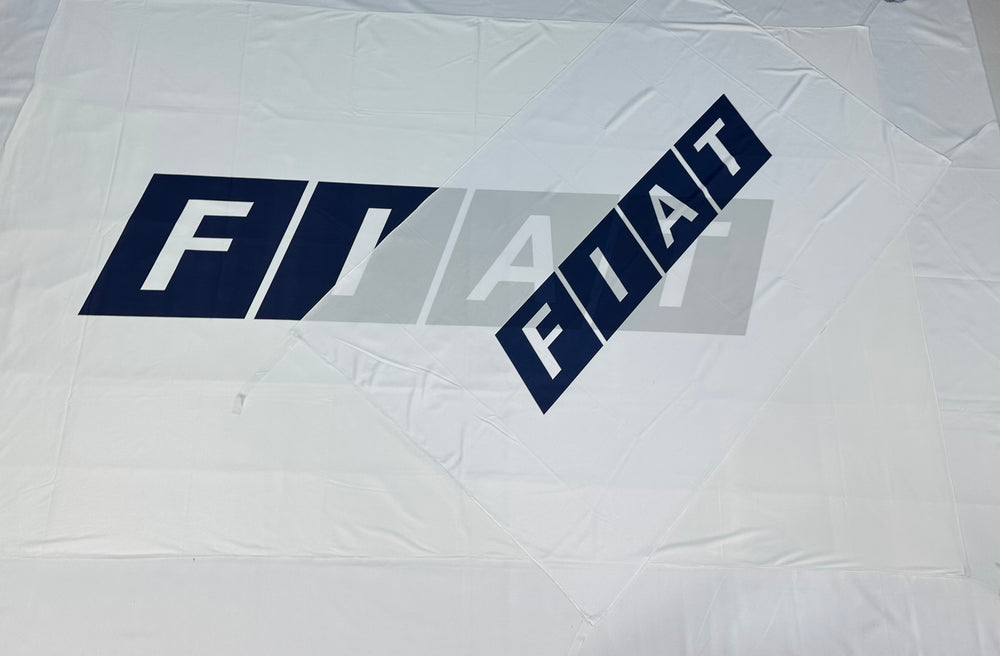 Banderas de Fiat blanca – 1,50 x 1,00 m / 2,50 x 1,50 m – Tela Resistente – Envío Gratis a Todo el País 🇦🇷
